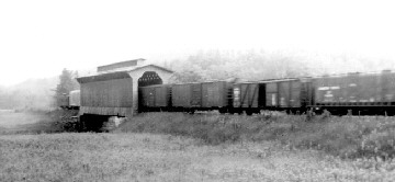 StJ & LC RR Wolcott Caboose by Richard Phelps, 1967